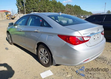 2011 Hyundai Sonata Gls из США, поврежденный, VIN 5NPEB4AC7BH166277